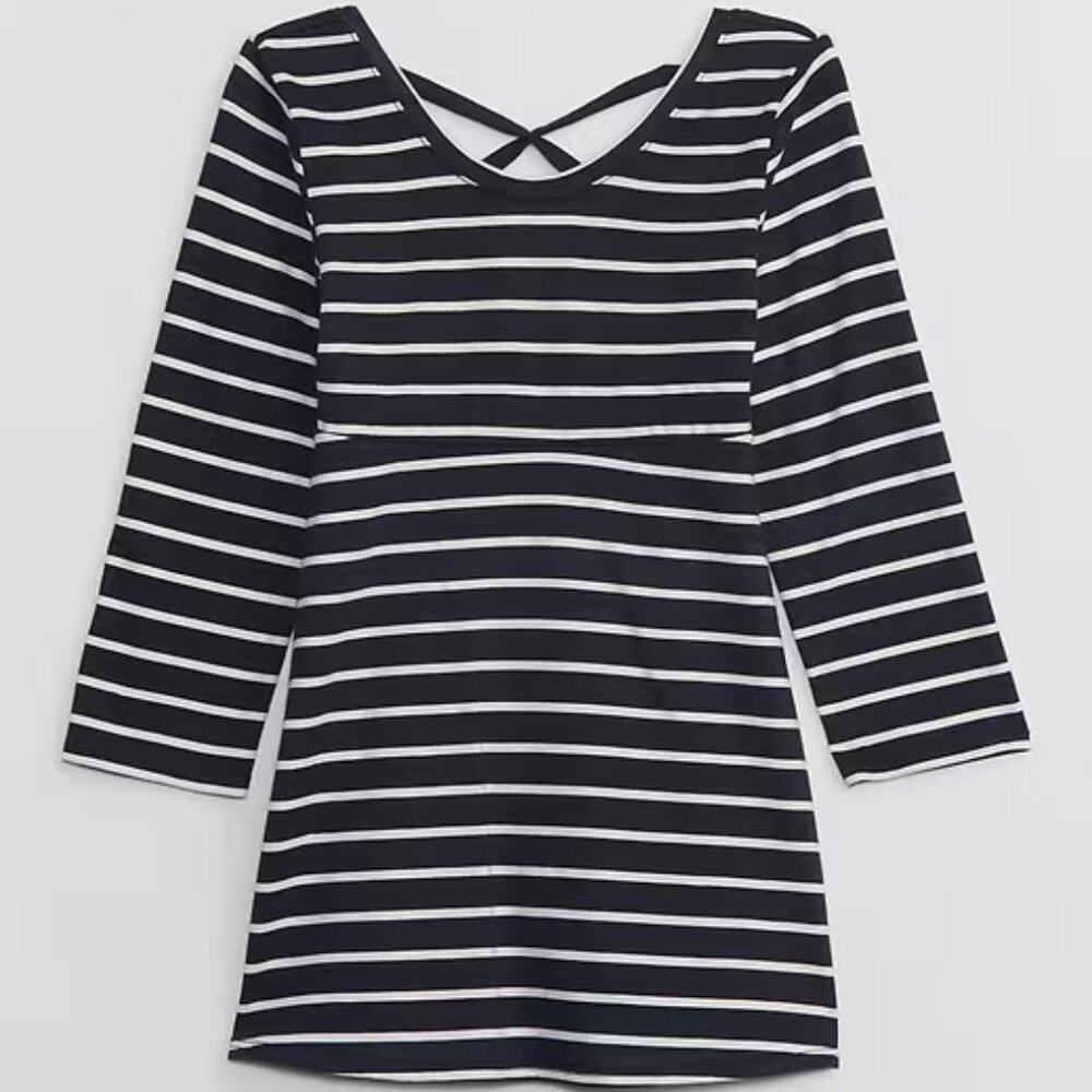 babyGap Stripe Cross-Back Dress/NWT/5 Years